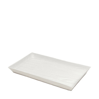 White Wood Grain Porcelain Tray