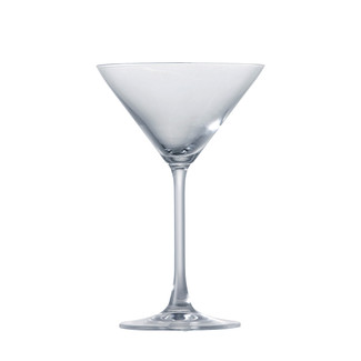 Set of 6 Crystal Martini Glasses