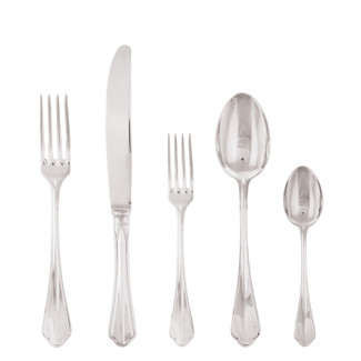 Rome Stainless Steel 5 Pcs Place Setting