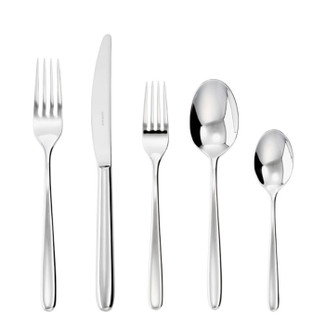 Hannah Stainless Steel 5 Pcs Place Setting