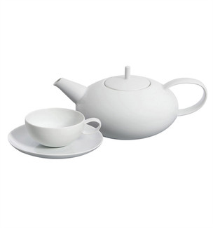 Domo White 15 Piece Tea Set