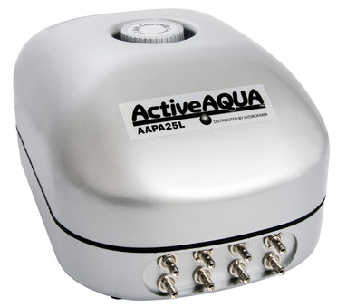 Active Aqua Air Pump 8 Outlets 12W 25L/min 8/cs AAPA25L