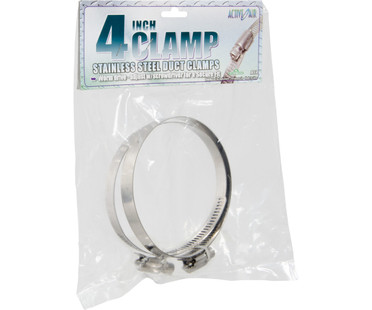 Active Air Stainless Steel Duct Clamps - 4 ACC4