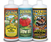 FoxFarm Nutrient Trio-Hydro Formula, 3 - 1 qt bottles FX14050