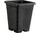 Active Aqua 7x7 Square Black Pot 9 Tall, 50 per case HG7X7SB