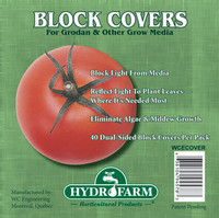 Hydrofarm 4 Rockwool Block Cover, pack of 40 HGCOV4