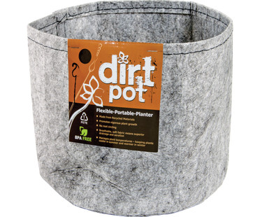 Hydrofarm Dirt Pot 10 Gallon wo/Handle 60/cs HGDB10NH