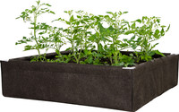 Hydrofarm Dirt Pot Box, 3 x 3 Raised Bed HGDPB3X3