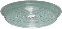 Hydrofarm Clear 10 inch Saucer, pack of 25 HGS10