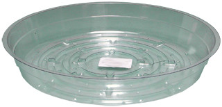 Hydrofarm Clear 6 inch Saucer, pack of 25 HGS6