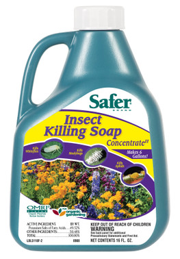 Safer Insect Killing Soap 16oz Conc SF5118