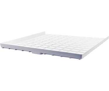 Active Aqua AA Infinity Tray End, White, 6.5x5 Minus - AAIN65M