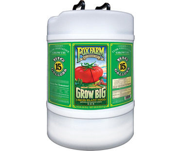 FoxFarm Grow Big Liquid Concentrate, 15 gal FX14415