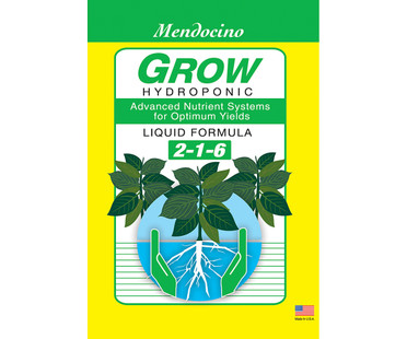 Grow More Mendocino Grow 2-1-6, 1 gal GR9601