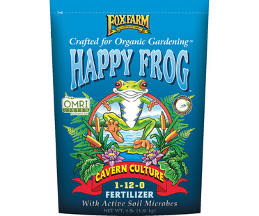 FoxFarm Happy Frog Cavern Culture Dry Fertilizer 4 lb bag FX14630