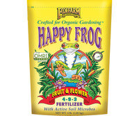 FoxFarm Happy Frog Fruit and Flower Dry Fertilizer 4 lb bag FX14650