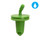 FloraFlex Short Plunge Dripper 60° - 4GPH 6 Pack