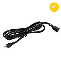 Grow1 120V 14 Gauge Extension Power Cord 25