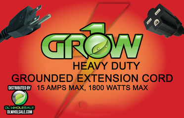 Grow1 240V Extension Cord 16 Gauge 15