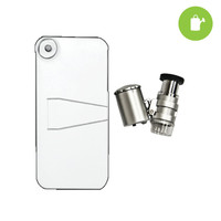 iPhone 5 Case w/ Grow1 LED Binocular Microscope