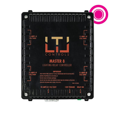 LTL MASTER 8 Eight lighting relay controls, without timer