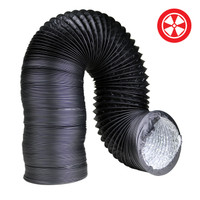 8 Light Proof Black Ducting