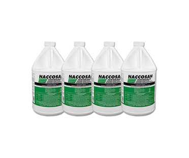 Grow More Naccosan Disinfectant Cleaner, Case of 4 gallons GR4031HZ