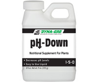 Dyna-Gro pH-Down 1-5-0 Supplement, 8 oz DYPHD008