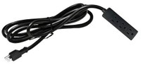 Dealzer 120V Grounded 3 Outlet 12 ft Extension Cord - 14 Gauge