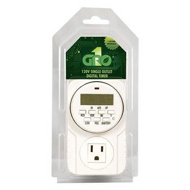 Dealzer 120V Single Outlet Digital Timer