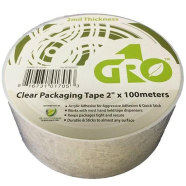 Dealzer Clear Packaging tape 2 x 100 Meters