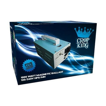 Dealzer 1000W Crop King Magnetic Ballast MH/HPS 120/240V