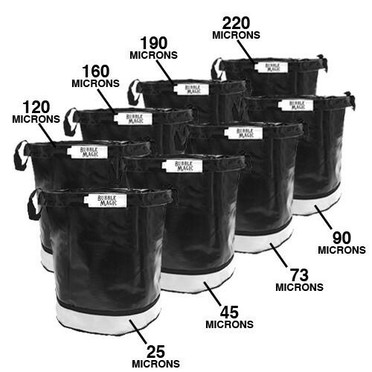 Dealzer 20 Gallon Bubble Magic Extraction Bags set of 8