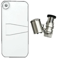 Dealzer iPhone 5 Case LED Binocular Microscope 60x