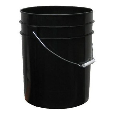 Dealzer 5 Gallon Black Bucket w/ Handle