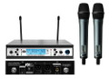 Better Music Builder VM-62U Dual Beta UHF Wireless Multi-Channels Microphone system 