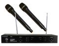 RSQ WM-88 Dual Channel VHF Wireless Mcrophone system