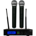 RSQ UHF-380 Dual Wireless Microphone system