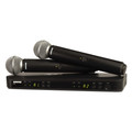 Shure BLX288/B58 Dual Channel Wireless Handheld Microphone System 