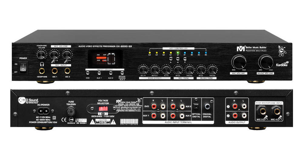 Jual Karaoke Amplifier And Mixer Gratis Ongkir
