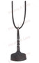 Hammer pendant, made of wrought iron and shaped like a war hammer.

It comes with a robust thong that can be used to wear it as a necklace or to tie it onto belts and pouches for decoration.