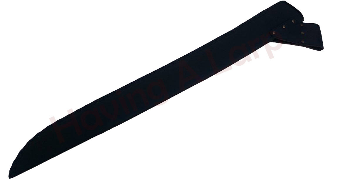 Leather Full Length Scabbard Bastard Sword Size Having A Larp Leather Full Length Scabbard Bastard Sword Size Having A Larp