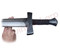 This image shows the weapon's balance point.