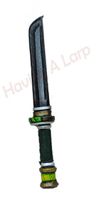 Medlock Armouries - 17.5" Green decorated Tanto