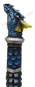 Medlock Armouries - 73" Blue Dragon Staff