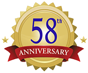 58 anniversary seal