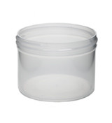 8 oz Natural Plastic Jar REGULAR WALL 8-89-NPPC