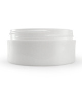 2 oz White Plastic Jar THICK WALL 2-70-TW-WPP