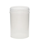 4 oz Natural Plastic Jar REGULAR WALL 4-53-NPPC