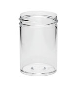 1 oz Clear Plastic Jar Regular Wall 1-38-PS